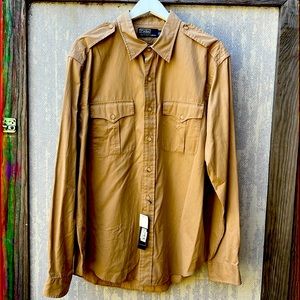 Ralph Lauren Military Style Button Down